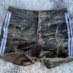 Camo shorts